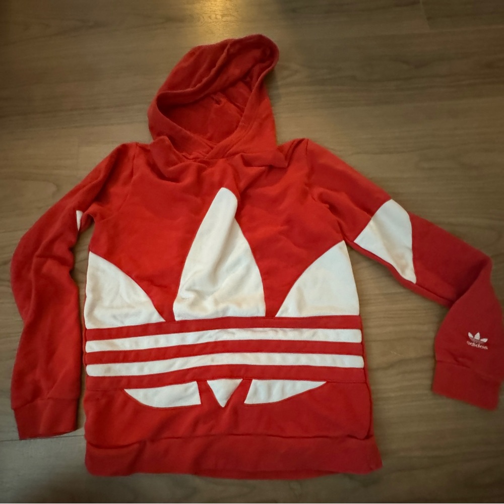 ADIDAS logo hoodie, youth XL